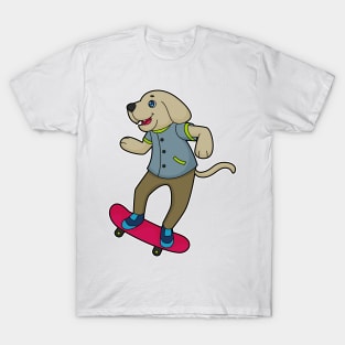 Dog Skater Skateboard T-Shirt